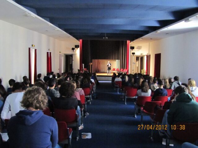 Ragazzi partecipanti al Poetry Slam