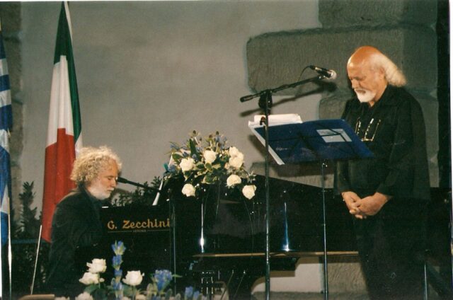 Recital poetico Ioulita Iliopoulou, Dimitris Kraniotis, Markos Meskos, Titos Patrikios
