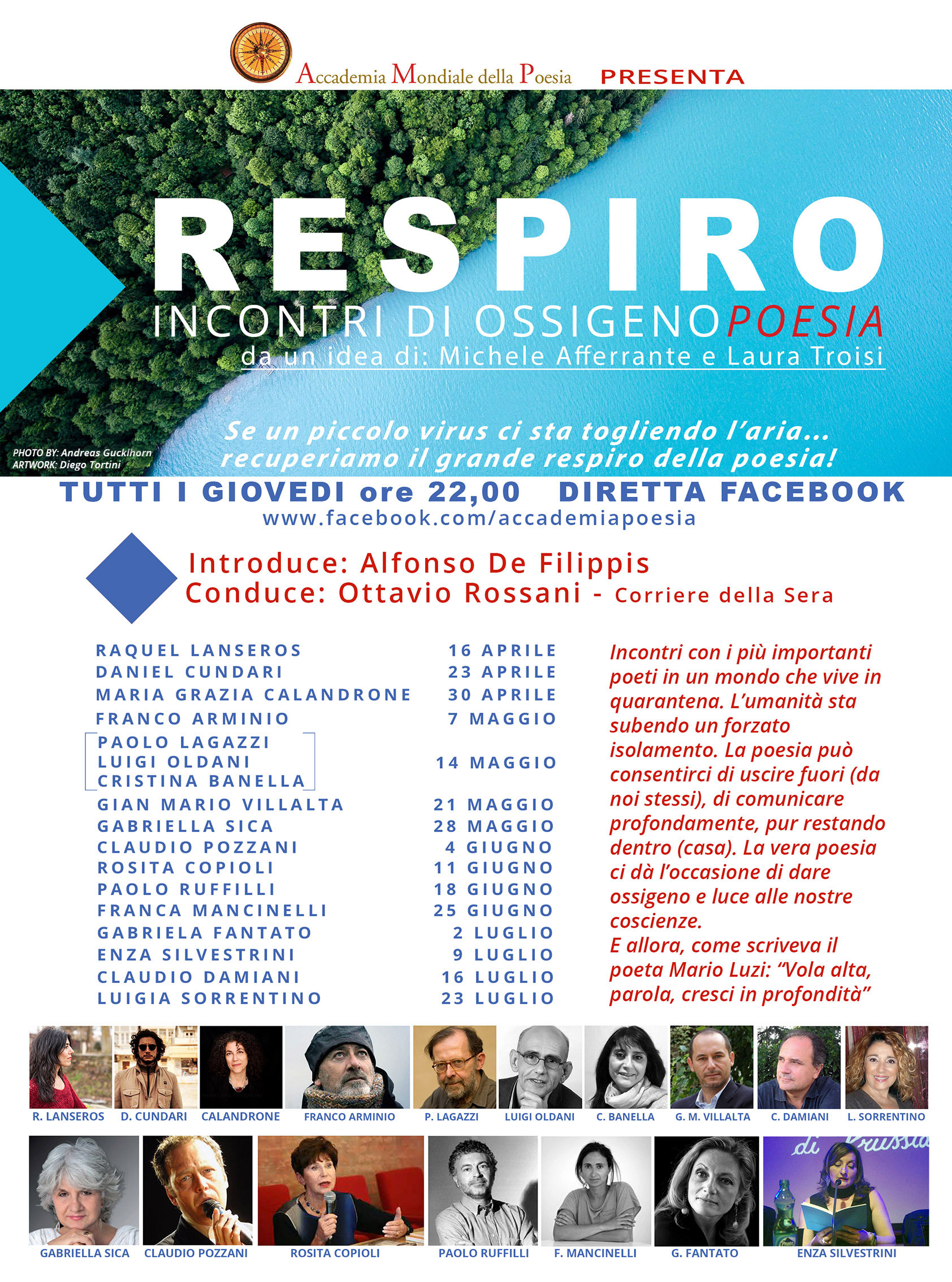 respiro incontri di ossigeno poesia